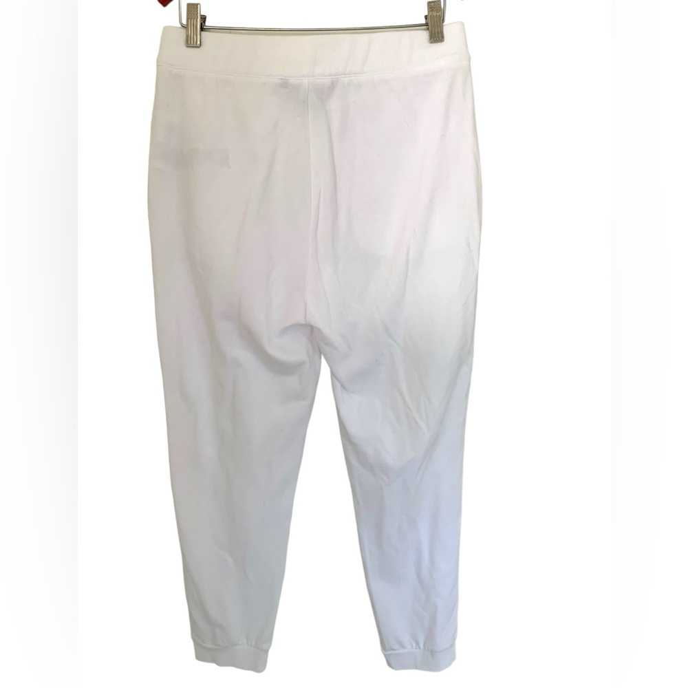 Armani Exchange Bedazzled Joggers White Size M - Picture 2 of 5